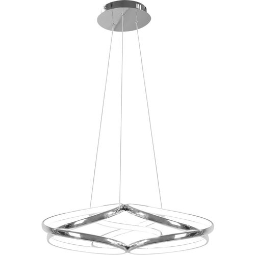 TOOLIGHT Moderna LED stropna svjetiljka + pilot App795-CP ravni krom slika 7