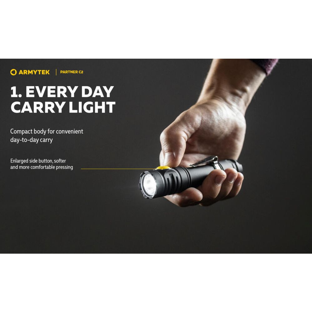 Armytek Baterijska lampa Partner C2 slika 15