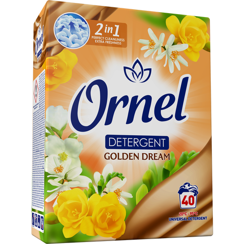 ORNEL Golden Dream  prašak za veš 4kg, 40 pranja slika 1