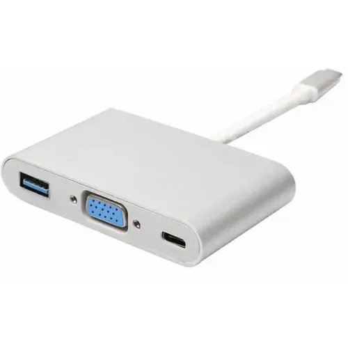 Adapter konverter USB 3.1 Tip C-USB 3.0/VGA/USB Tip C PD Kettz UVA-23 slika 1