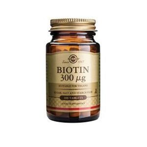 SOLGAR BIOTIN TBL A 100 - Vitamin za ljepotu