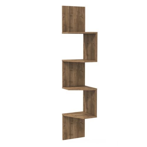 Woody Fashion Zidna polica, Desaldo - Walnut slika 5