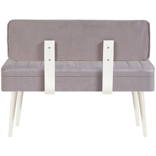 Woody Fashion Set stola i stolica (5 komada), Vina 0701 - 4 - White, Grey slika 12