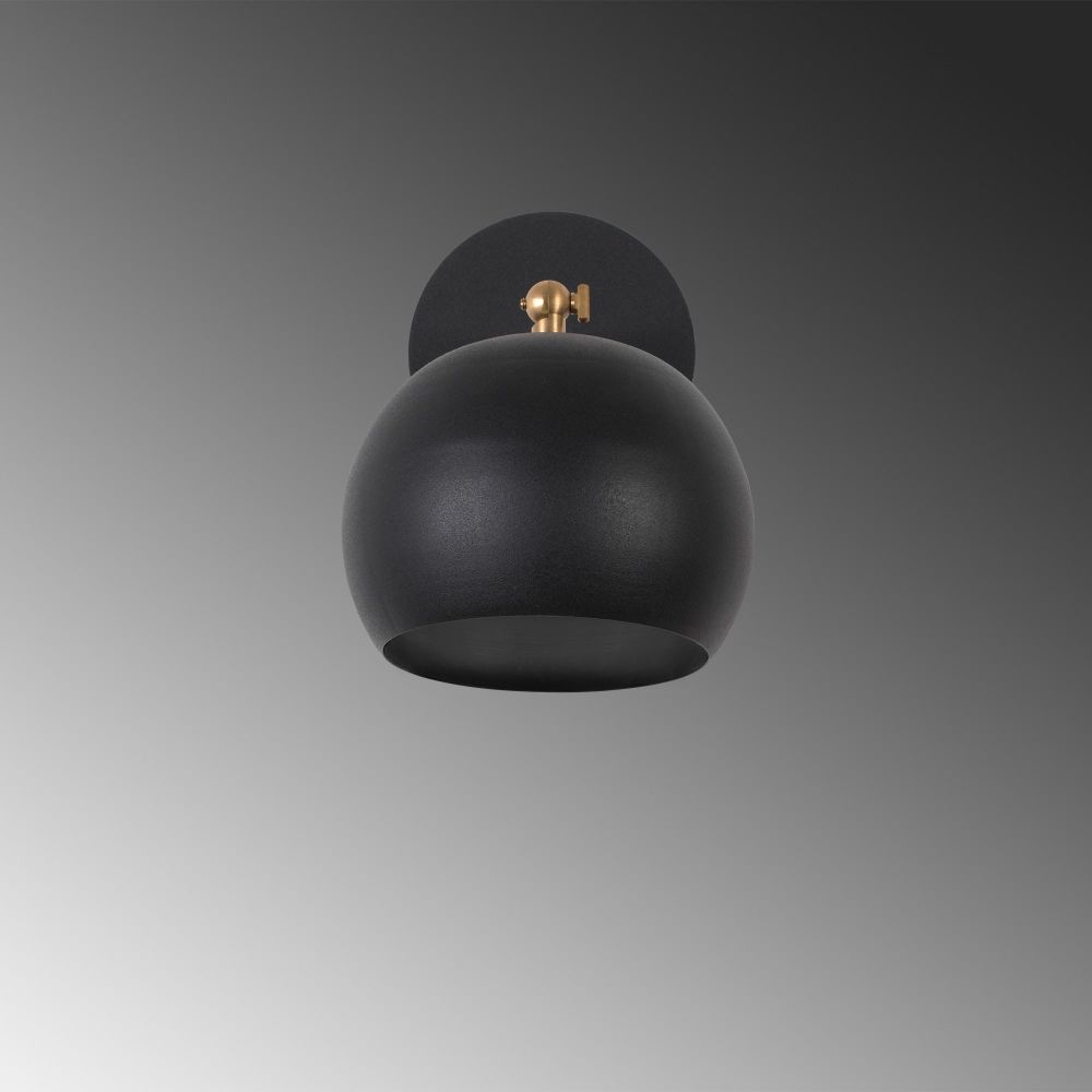 Zidna lampa Sivani - MR - 709 u crnoj boji slika 5