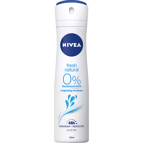 NIVEA Fresh Natural 0% Aluminium dezodorans u spreju 150ml slika 1