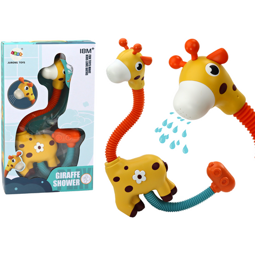 Igračka - Žuta žirafa za kupanje - Tuš / prskalica slika 1