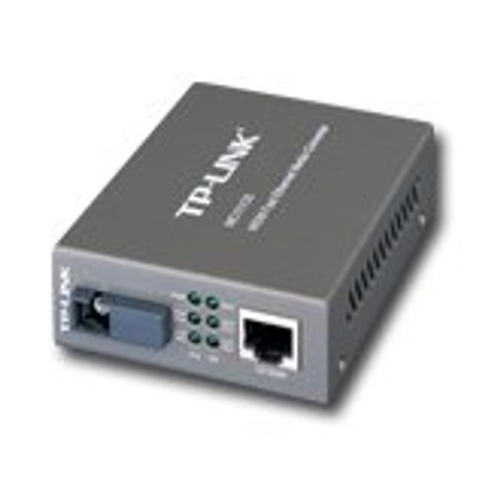 TP-LINK MC111CS 10/100M RJ45 na 100M Jednomodni SC Fiber Konverter slika 1
