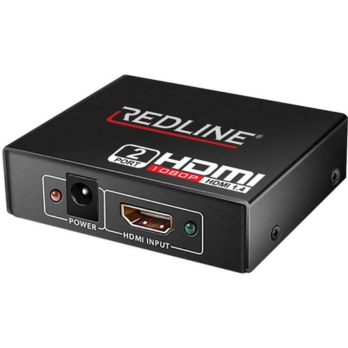 REDLINE HDMI razdelnik, 1 ulaz - 2 izlaza - HS-2000 slika 1