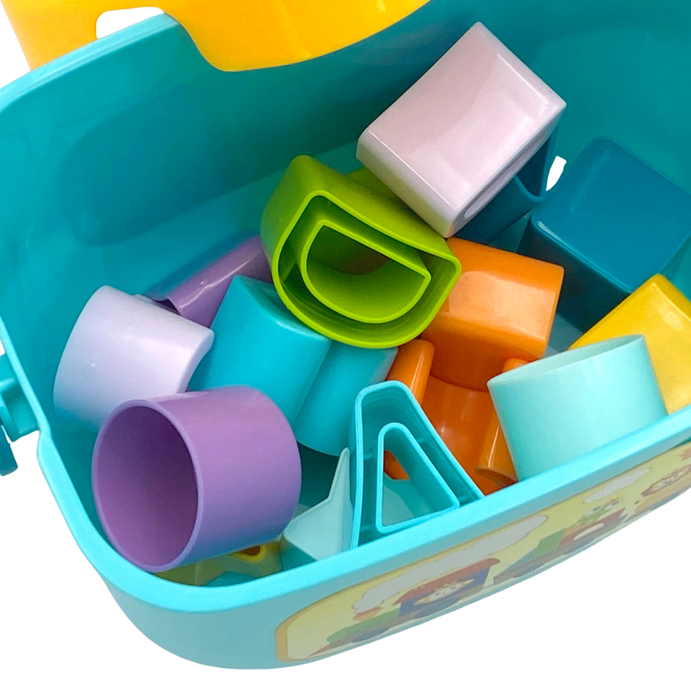 Woopie baby sorter 2u1 kovčeg škrinja + učenje abecede i oblika slika 7