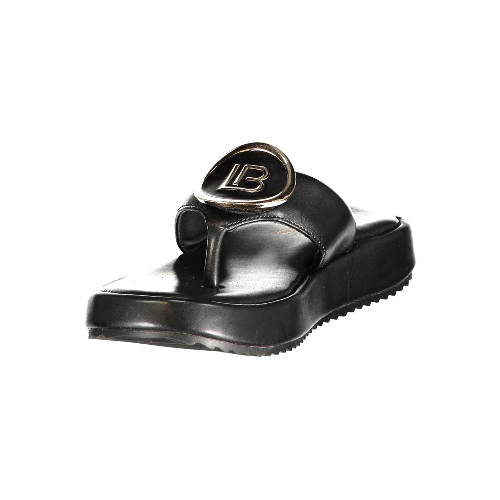 LAURA BIAGIOTTI WOMEN'S BLACK SANDALS slika 3