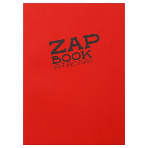 Clairefontaine Zap book A4 80gr 160L, mix boja, bjanko, 100% reciklirani papir slika 3