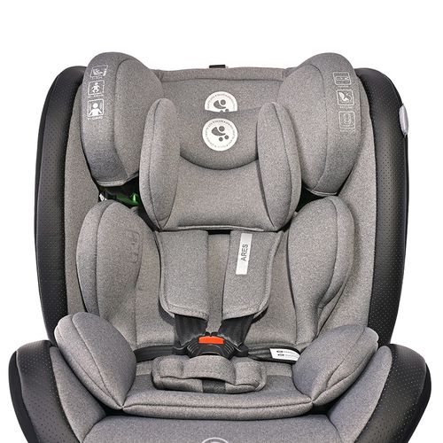 LORELLI ARES autosjedalica i-Size ISOFIX 360, 0-12 godina/0-36 kg/40-150 cm (0+/1/2/3), grey slika 3