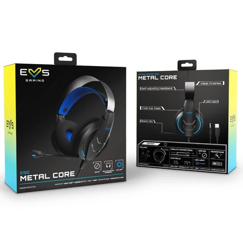 ENERGY SISTEM ESG Metal Core Blue gaming slušalice slika 5