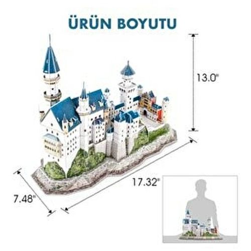 Cubicfun 3D puzle dvorac Neuschwanstein slika 3