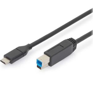 USB 3.1 TIP C na USB 3.0 stampac 1m, crni