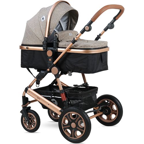 LORELLI LORA Pearl Beige Kolica 2u1: Košara + Zimska Navlaka + Putna Torba (0mj+) - (do 15kg/96cm) slika 2