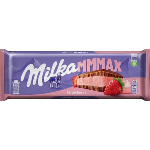 Milka čokolada jagoda 300 g slika 1