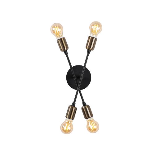 Fleur - 3401 Black Wall Lamp slika 4