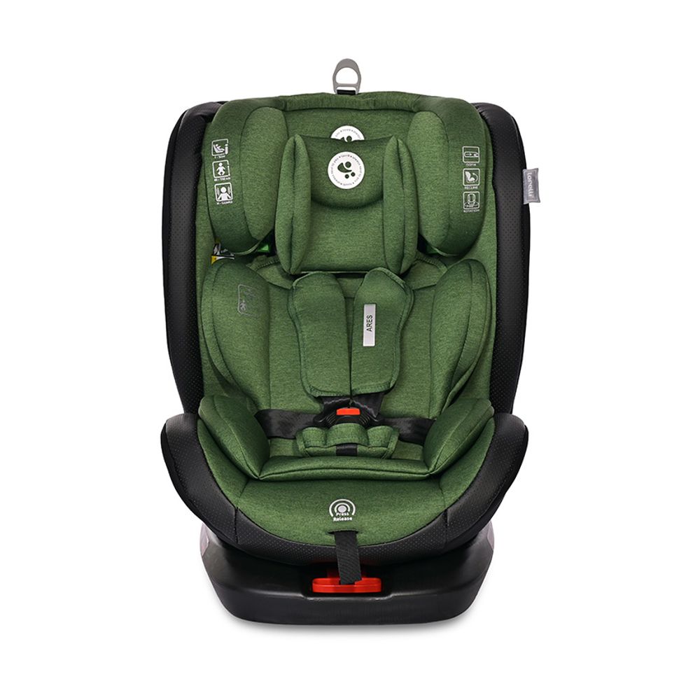 Lorelli Rotirajuća autosjedalica Ares i-Size 40-150 cm 360 Isofix sa Anti-Rebound štitnikom, Green slika 2