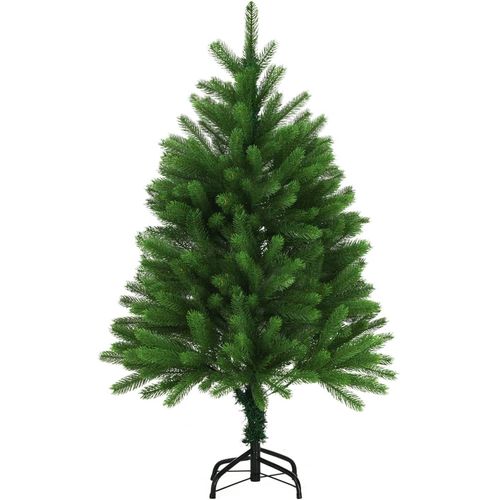 Umjetno božićno drvce s realističnim iglicama 120 cm zeleno slika 3