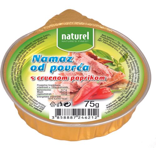 Naturel namaz od povrća s paprikom 75g slika 1