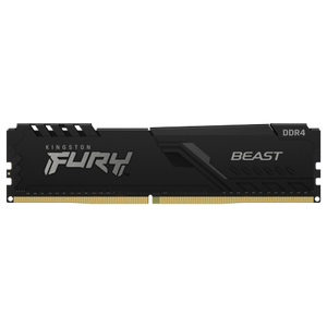 RAM DDR4 16GB 3600MHz Kingston Fury Beast Black KF436C18BB/16