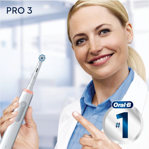 Oral-B Električna Zubna Četkica PRO3 3500 bijela slika 3