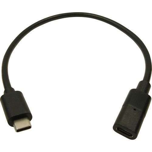 Cliff USB kabel  USB-C® utičnica, USB-C® utikač 0.30 m crna  FCR72000 slika 1