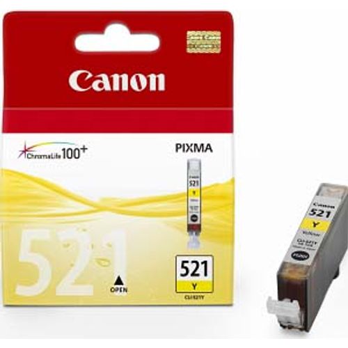 Canon tinta CLI-521Y, žuta slika 1