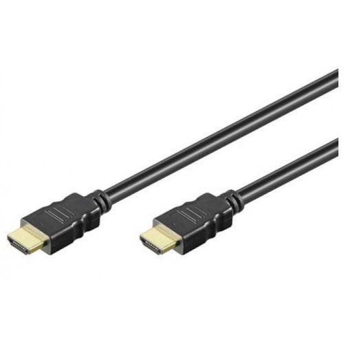 Manhattan HDMI priključni kabel HDMI A utikač, HDMI A utikač 2.00 m crna 323215-CG audio povratni kanal (arc), Ultra HD (4K) HDMI HDMI kabel slika 1