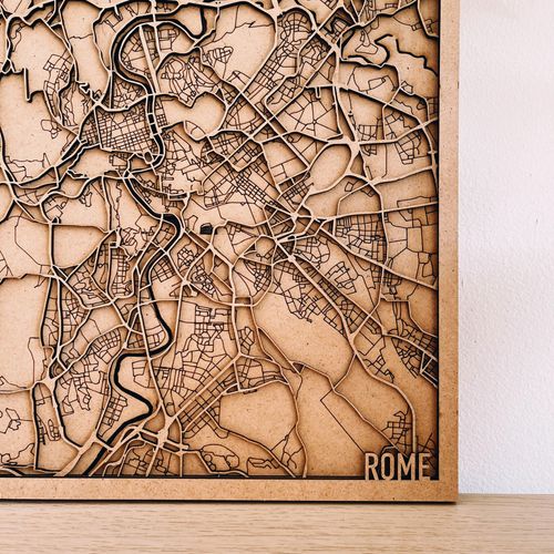 3D mapa grada "Rome"🇮🇹 slika 3