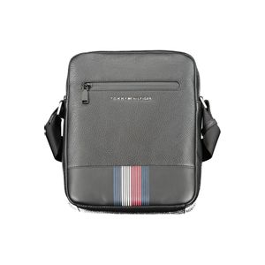 TOMMY HILFIGER MEN'S BLACK SHOULDER BAG