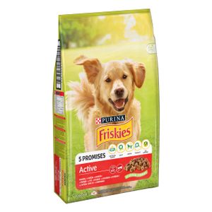 Friskies Active suha hrana za pse s govedinom 10 kg