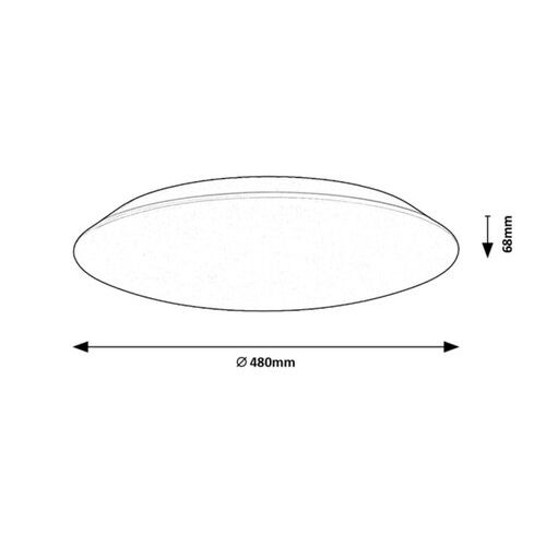 Rabalux Rorik plafonjera  71125 slika 8