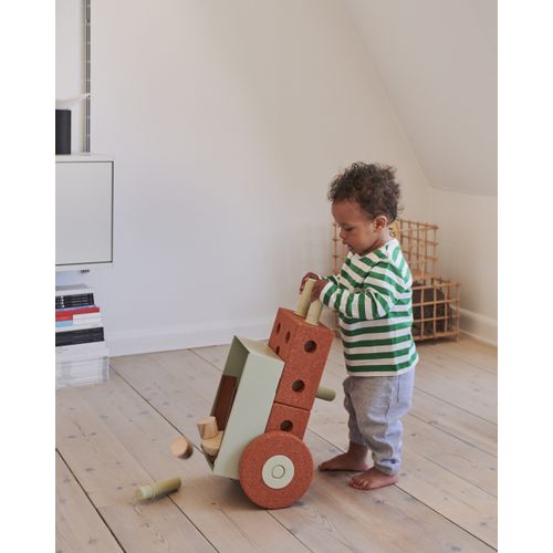 MODU 3u1 Baby Walker, Burnt Orange / Dusty Green slika 5