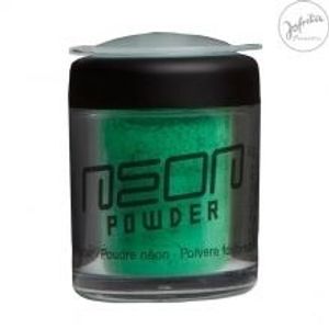 Puder neon zeleni