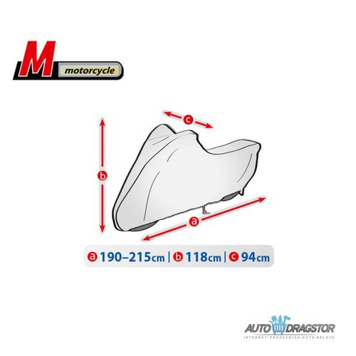 CERADA ZA MOTOR veličina M VODONEPROPUSNA D 190-215/V 118/Š 94 slika 3