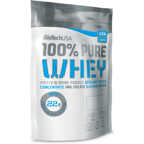 BioTech USA 100% Pure Whey 454 g Burbon vanila slika 1