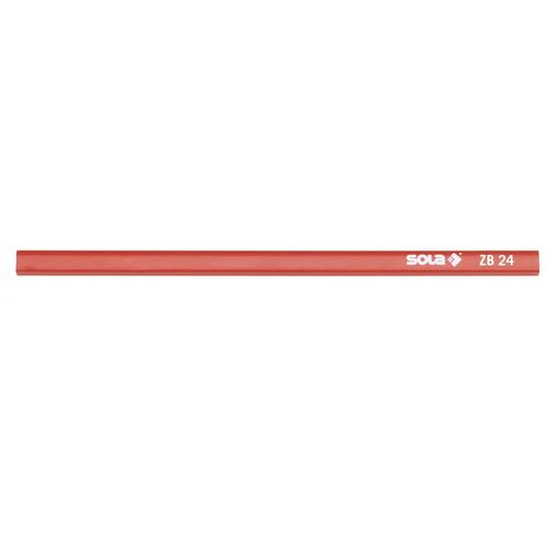 Sola crvena stolarska olovka ZB24 za drvo slika 1