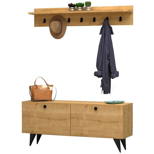 Woody Fashion Stalak za hodnik, Rupa - Oak slika 3