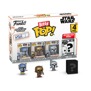 FUNKO BITTY POP: STAR WARS - HEAVY MANDALORIAN 4PK