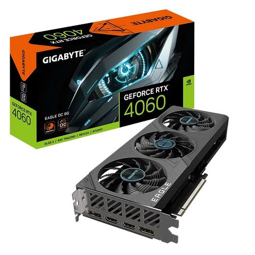 Gigabyte GF RTX4060 EAGLE OC, 8GB GDDR6 GV-N4060EAGLE OC-8GD slika 2