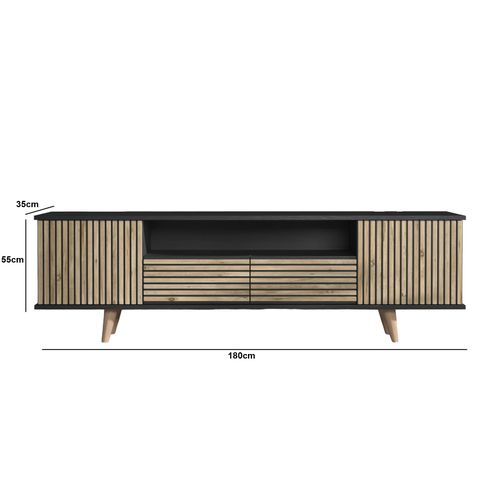 FRN-9000 Wooden
Black
Atlantic Pine TV Stand slika 6