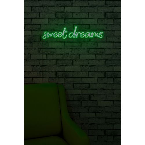Wallity Ukrasna plastična LED rasvjeta, Sweet Dreams - Green slika 3