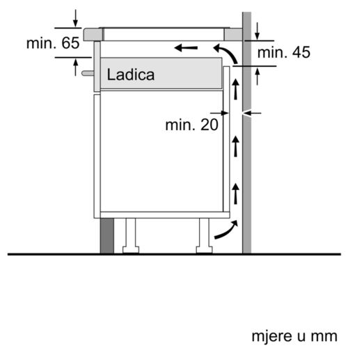 Bosch ugradbena ploča PXE631FC1E slika 9