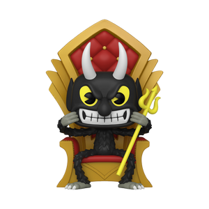 Funko Pop Deluxe: Cuphead S3 - Devil In Chair