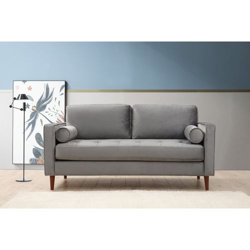 Rome - Light Grey Light Grey 2-Seat Sofa slika 1