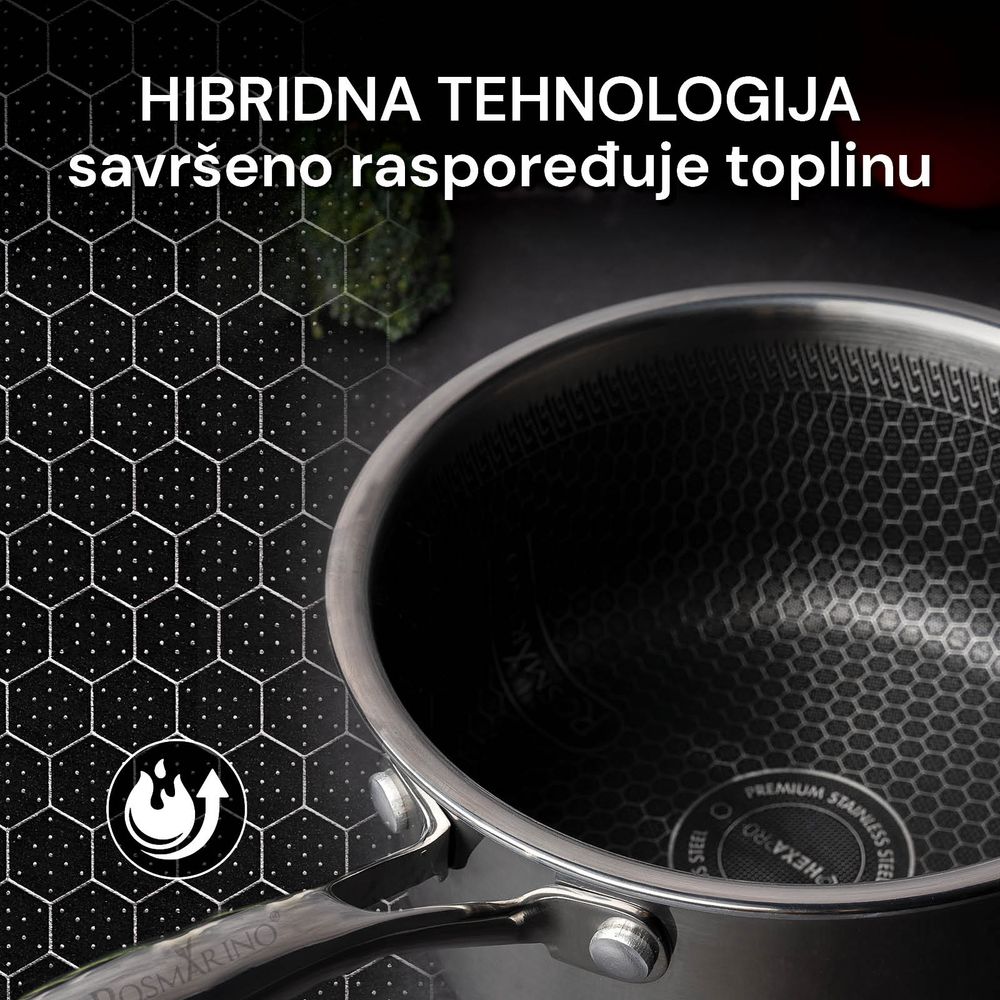 Rosmarino niski lonac s poklopcem HexaPRO - 28 cm slika 4