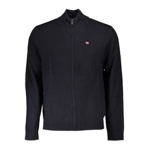 NAPAPIJRI MEN'S BLACK CARDIGAN