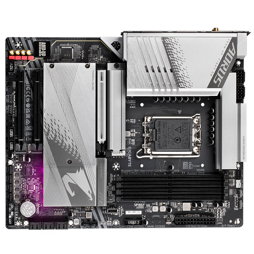 Gigabyte Z790 AORUS ELITE AX-W LGA1700, Z790 Chipset, 4xDDR5, 4xPCIe 4.0 x4 M.2 Connectors, 2.5GbE LAN & Wi-Fi 6E 802.11ax slika 2